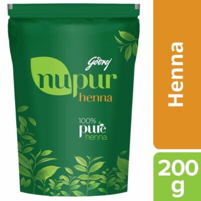 Godrej Nupur Hair Colour Solution - 100% Pure Henna Mehendi