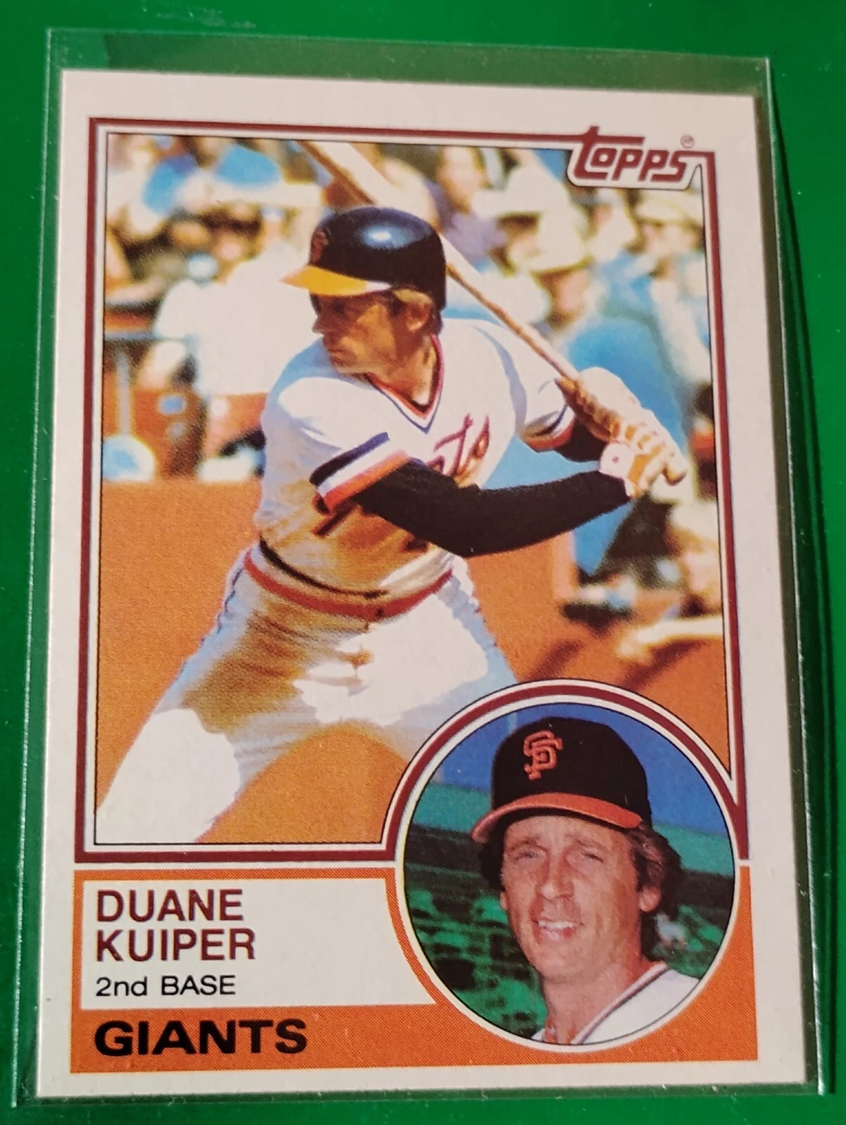 Duane Kuiper trading card