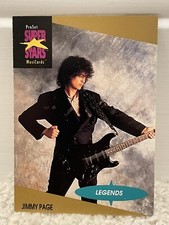 1991 Pro Set Musicards Super Stars #17 Jimmy Page