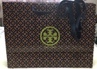 Tory Burch 16" x 12" x 6" Large Paper Bag Gift Shopping Tote Bag Authentic