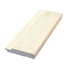 Profilholz Espe Sauna-Verkleidungsholz Nut Feder Softline 15x90 mm 3 Meter