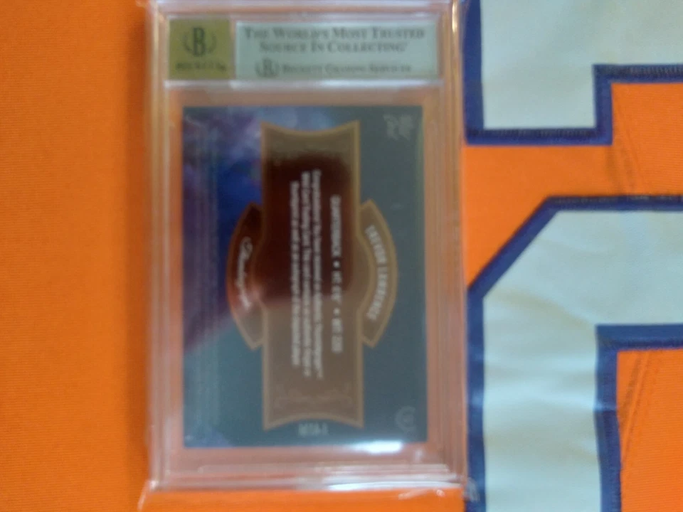 Trevor Lawrence 2021 Wild Card Matte Ice Blue 6/20 Graded Auto Rookie Thumbprint - Image 2 of 4