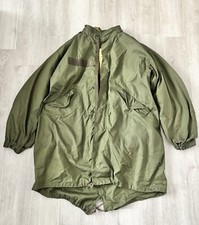 US Vintage M65 Extreme Cold Weather Fishtail Parka Jacket Mens Sz M, Liner Small