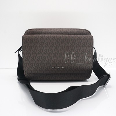 Sac pour appareil photo à rabat bandoulière Michael Kors Cooper