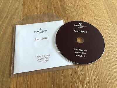 Press Cd - Patek Philippe - Watches - Basel 2003