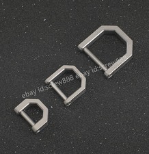 Titanium Alloy EDC Outdoor Type D Porable Car Keychain Horseshoe Buckle Hanging