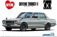 Aoshima 1/24 Bausatz Nissan PGC10 Skyline 2000GT-R 1970 Hakosuka Aus Japan 8341