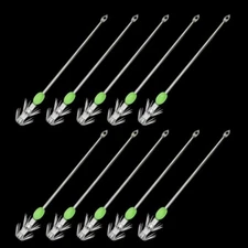 5/10Pcs Double Layers Long Shank Umbrella Hook Squid Octopus Fishing Jig Hooks