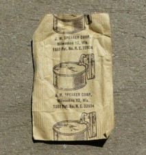 Korean War US Army Military J.W. Speaker P-38 Can Opener Sealed in Package