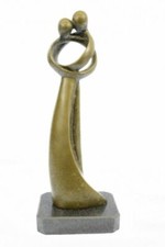 Original 100% Echt Bronze Modern Kunst Deko Skulptur Endless Liebe Gift Angebot
