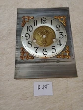 GERMAN MADE CB MANTLE CLOCK METAL DIAL
