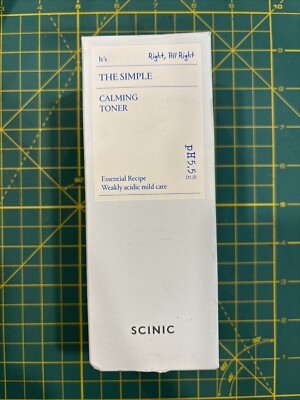 SCINIC The Simple Calming Toner 300ml / 10.14 fl oz FREE STANDARD SHIPPING