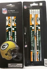 NFL Green Bay Packers Pencils, NEW (Pack of 10)