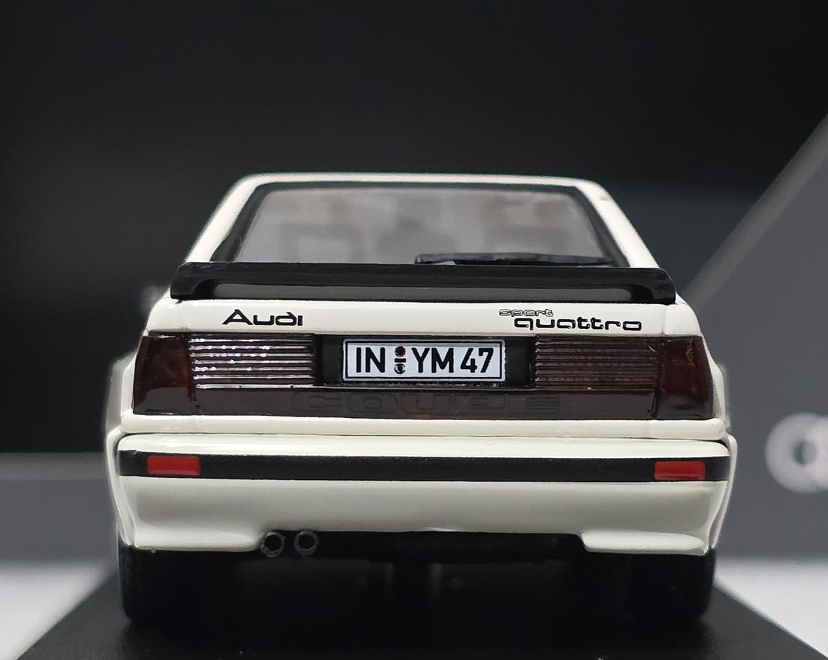 Audi Sport Quattro 1984 White 1:43 Minichamps A5-5785 Dealer Ed
