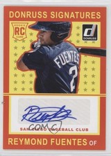 2014 Panini Donruss Signatures Rey Fuentes Reymond Fuentes #RF Auto 0v1