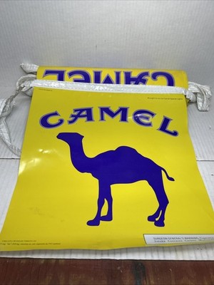 Vintage 1994 Camel Cigarette Banner Pennant Camel Cash 25  Promo Tobacco Collect