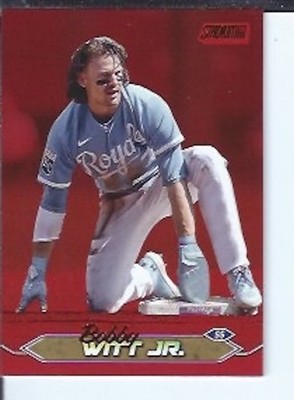 Bobby Witt Jr. 2024 Topps Stadium Club Red Parallel