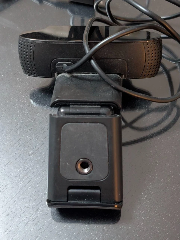 Logitech HD 1080p webcam USB – autofocus, microfoni, attacco treppiede - Immagine 3 di 4