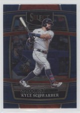 2022 Panini Select Concourse Retail Blue Prizm Kyle Schwarber #36 e9p