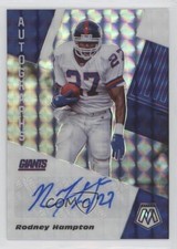 2020 Panini Mosaic Auto Mosaic Rodney Hampton #AM39 Auto 0bt4
