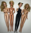 Vintage Mattel Barbie Doll Lot For TLC 80’s Peaches Kissing First Etc Bent Arm