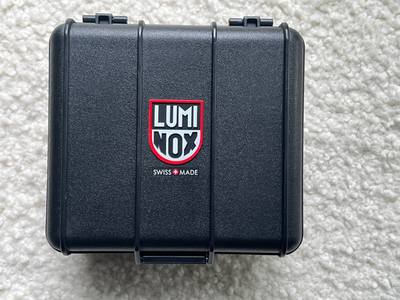 その他 Lumiox F117 Special Box Luminox - Men's 44mm F-117 Nighthawk x Skunk Works 6440 Series