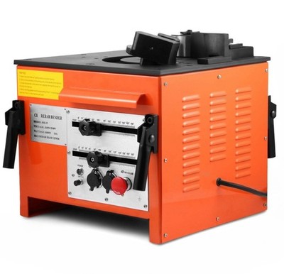 Desktop Electric Rebar Bending Bender up to 1 Inch #8 6-25mm with Foot Pedal
