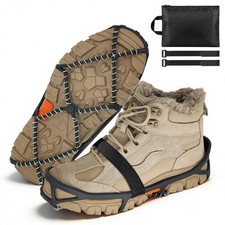 Anti-Slip Ice Cleats, Snow Grips, Crampons for Walking on Ice Snow  Ultra li...