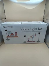 Video Light Kit Nice Veedi Video Light Kit LED Lights Adjustable Brightness