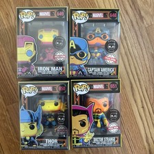 Ultimate Funko Pop Marvel Black Light Figures Gallery and Checklist 43