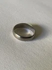 Vintage sterling Silver 925 Classic Band, Or Wedding Band Approx Size 6.5