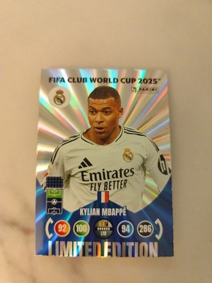 Panini Adrenalyn XL FIFA 365 2025 Kylian Mbappe Limited Edition