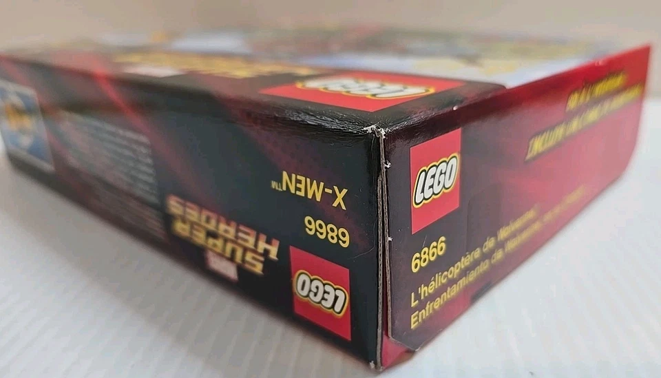 LEGO Marvel Super Heroes: Wolverine's Chopper Showdown (6866) New Very Clean Box - Image 4 of 4