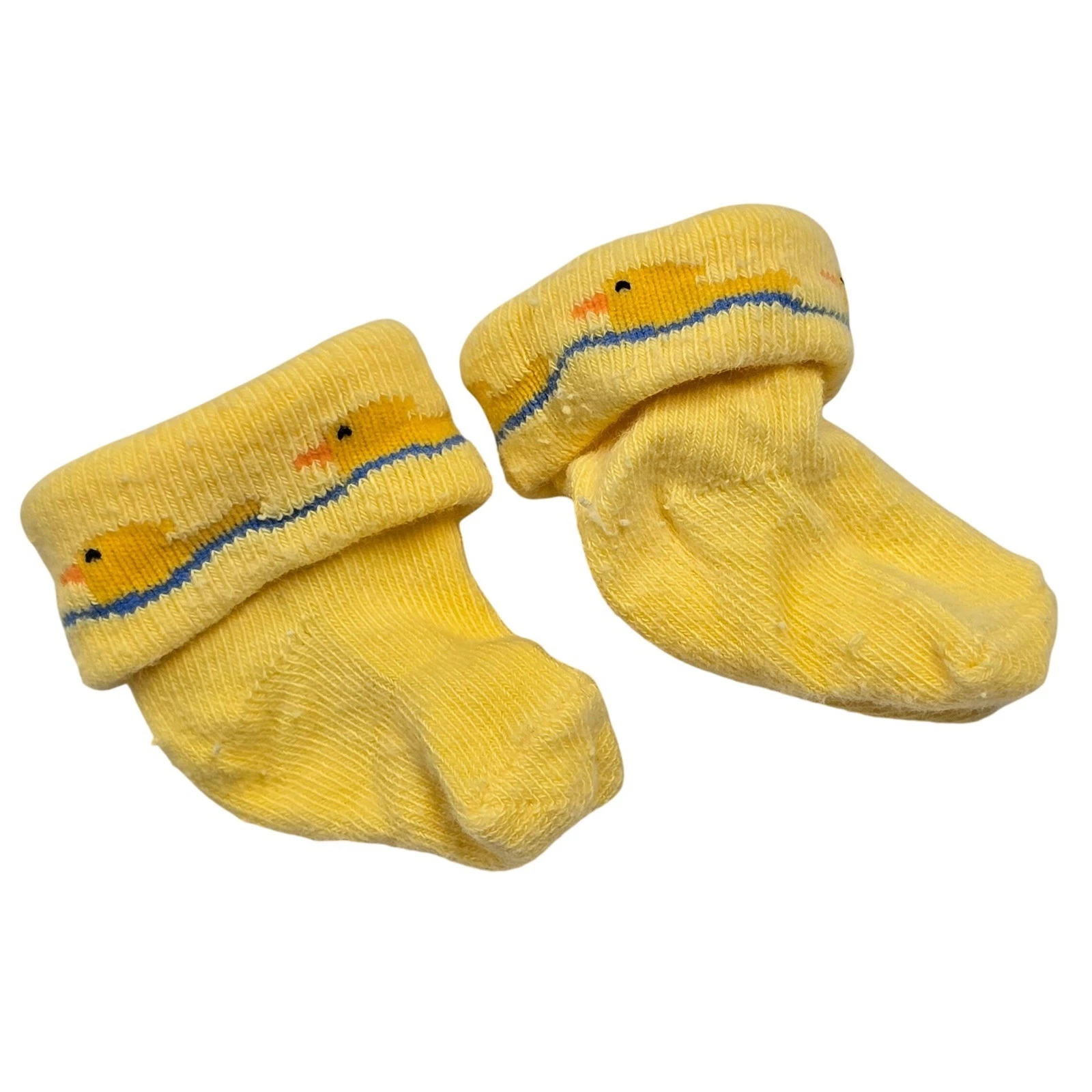 Vintage Carters Baby Clothes Yellow Duck Duckie Socks Newborn Infant 0-3 NEW
Opens in a new window o