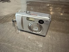 Fujifilm FinePix A345 4.1MP Silver Digital Camera Tested Good Condition 