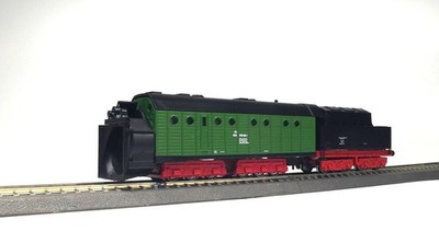 Spur TT: Henschel-Dampfschneeschleuder SSH 71 mit Tender, Staßfurt, DR, Ep. IV,