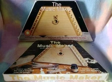 The Music Maker Melody Harp with Song Sheets *Lot of 2* No Picks/Tuning Keys