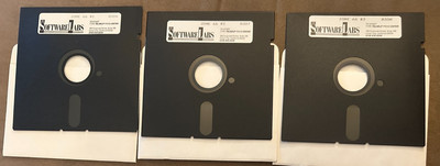 Vintage Software Labs Game - Zone 66 #1, #2, & #3 - 5.25'' Disks