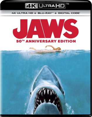 JAWS: 50TH ANNIVERSARY EDITION - 4K UHD (Blu Ray) Region free