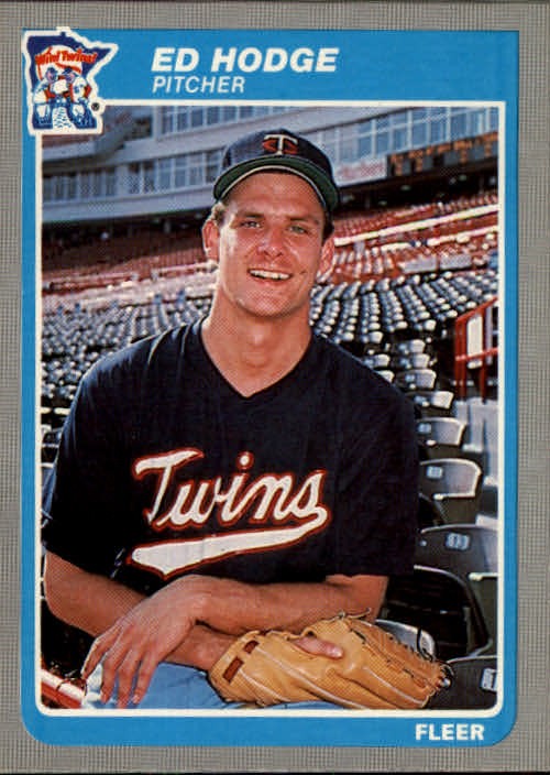 1985 Fleer #280 Ed Hodge - BB