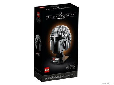 LEGO  75328 Mandalorianer Helm I Star Wars Helmet Collection I Mando Beskar