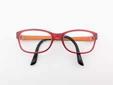 Esprit Eyeglasses, Frames Only, ET17445 531, 52-17-140, Plastic, Red/Orange