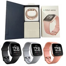 Fitbit Versa Smartwatch Health  Running Yoga Timer Tracker Pedometer S L Sizes