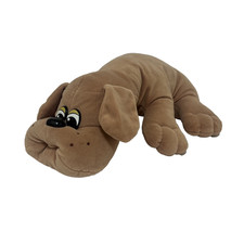 1985 Vintage Tonka Pound Puppy Tan Plush Puppy Dog No Collar