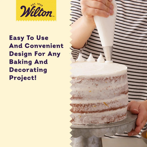 Wilton 12-Inch Disposable Cake Decorating Pastry Bags, 100-Count (NEW) - Picture 4 of 4
