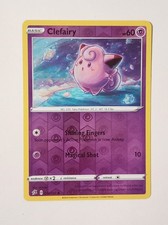 POKEMON CLEFAIRY REVERSE HOLO CARD 074/192 LIGHT PLAY 2020