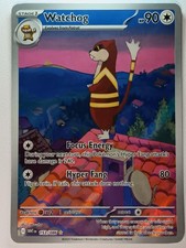 Watchog 153/086 Holo Illustration Rare White Flare Pokemon Near Mint on eBay