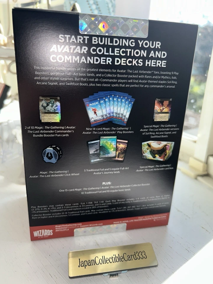 Avatar The Last Airbender Commander’s Bundle MTG Magic English Ver New Sealed - Image 3 of 4