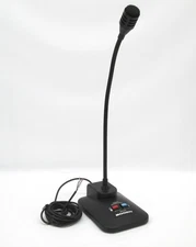 Bogen DDU250 Microphone Desktop 16" Dynamic Gooseneck Paging Podium Table Mic