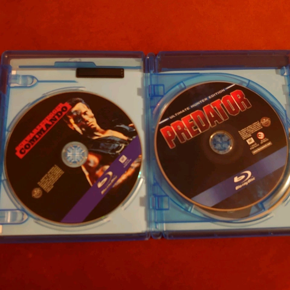 Commando / Predator / The Terminator (3 Blu-ray, 2013) Arnold Schwarzenegger - Image 3 of 4